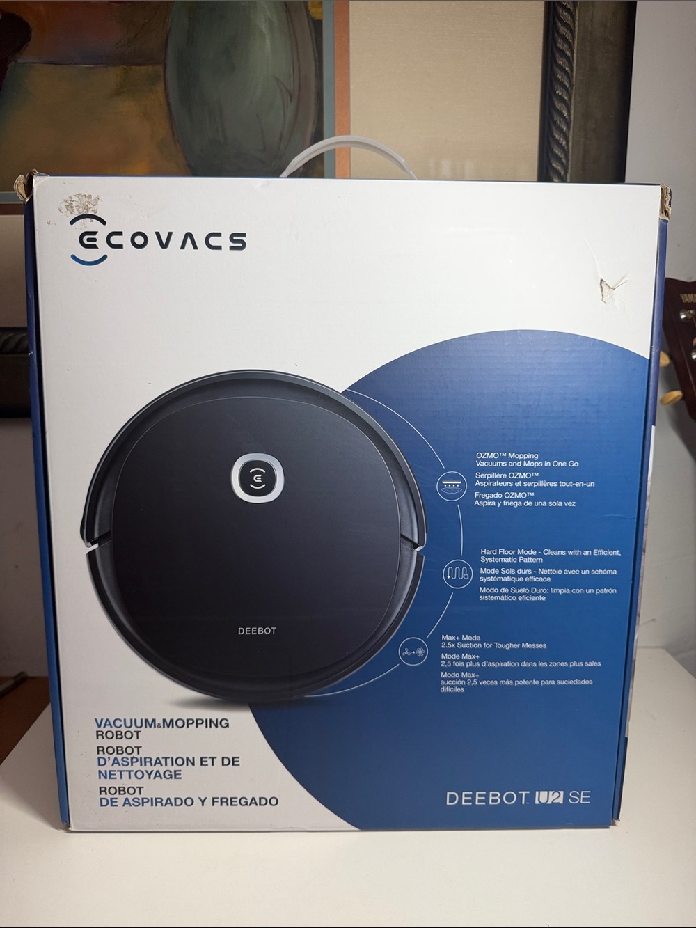 Ecovacs Deebot U2 SE Vacuuming and Mopping Robot with WIFI and App